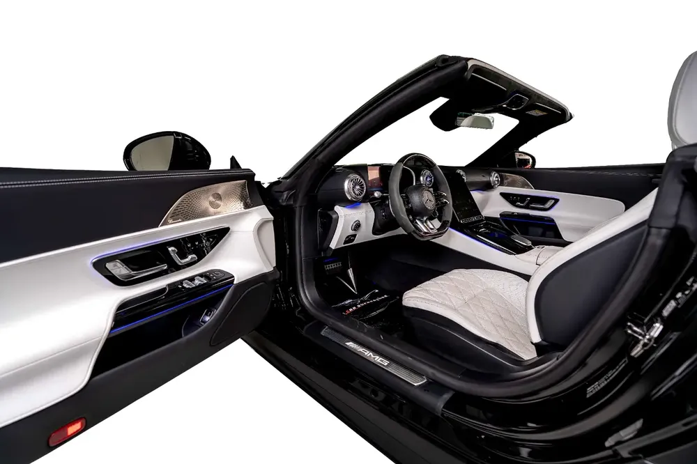 Mercedes Benz SL 63 AMG 4 MATIC Plus-AMG Driver Performance Pack-Full Leather Interior - Image 10