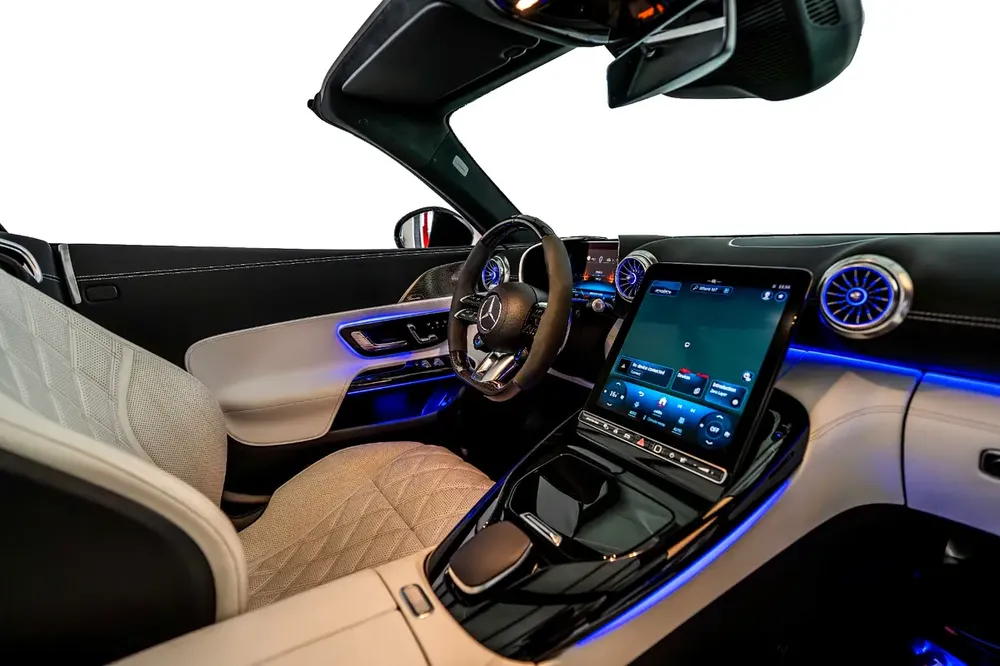 Mercedes Benz SL 63 AMG 4 MATIC Plus-AMG Driver Performance Pack-Full Leather Interior - Image 12