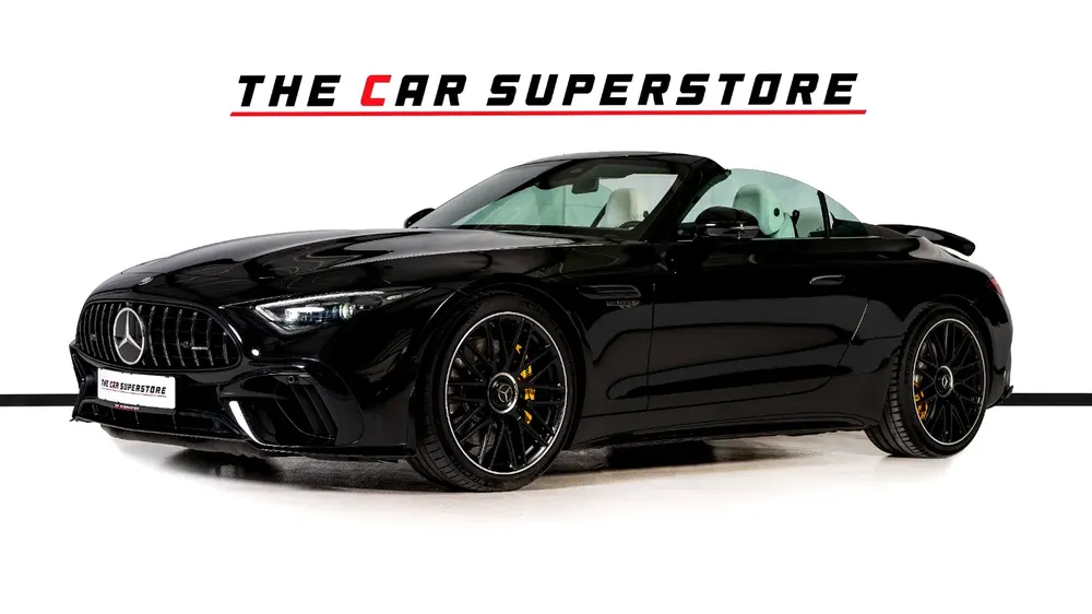 Mercedes Benz SL 63 AMG 4 MATIC Plus-AMG Driver Performance Pack-Full Leather Interior - Image 4