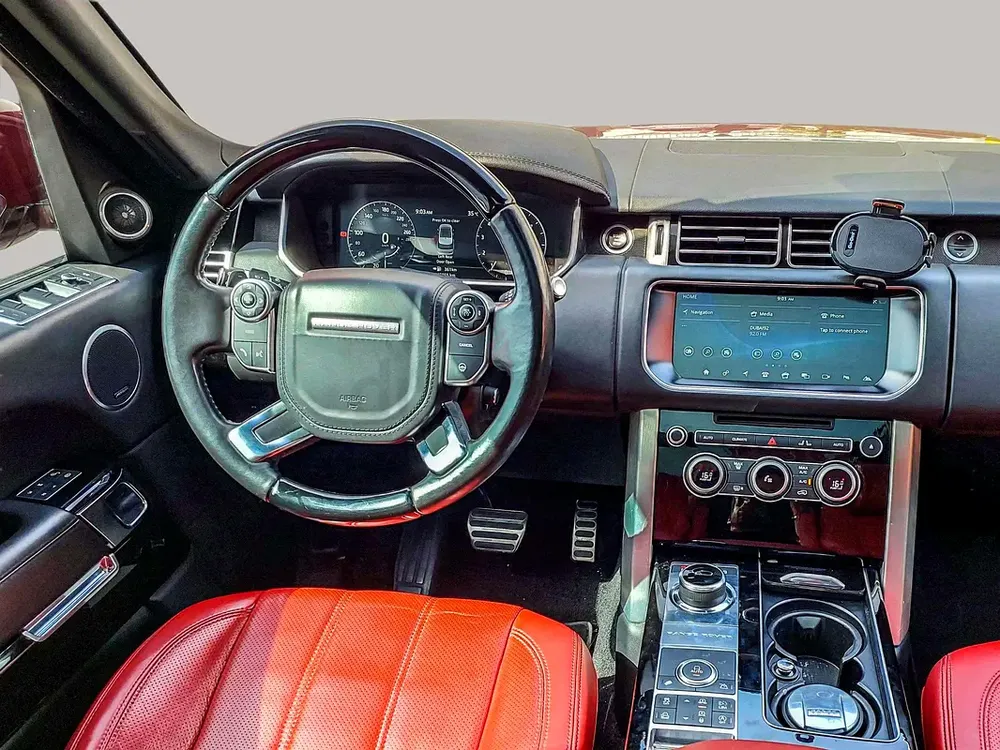 AED 2047/month | 2017 Land Rover Range Rover Vogue SE Supercharged | GCC Specs | Ref#459670 - Image 10