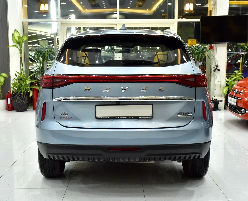 AED 714 EMi for 5Yrs | Haval H6 2.0 GDiT ( 2023 Model ) in Blue Color GCC Specs - Image 5