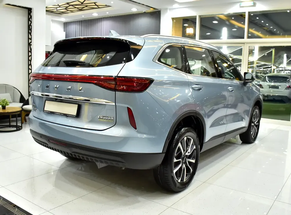 AED 714 EMi for 5Yrs | Haval H6 2.0 GDiT ( 2023 Model ) in Blue Color GCC Specs - Image 6