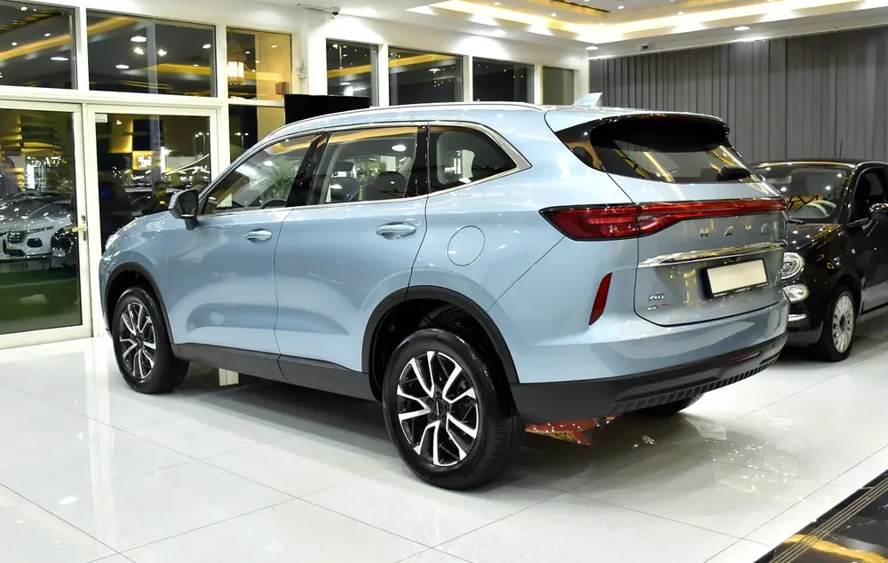 AED 714 EMi for 5Yrs | Haval H6 2.0 GDiT ( 2023 Model ) in Blue Color GCC Specs - Image 7