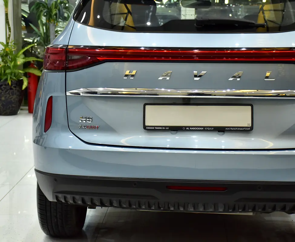 AED 714 EMi for 5Yrs | Haval H6 2.0 GDiT ( 2023 Model ) in Blue Color GCC Specs - Image 8