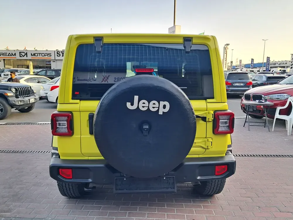 2022 Jeep Wrangler Sahara - GCC Specs - Excellent Condition Original Paint  Service History Company - Image 7