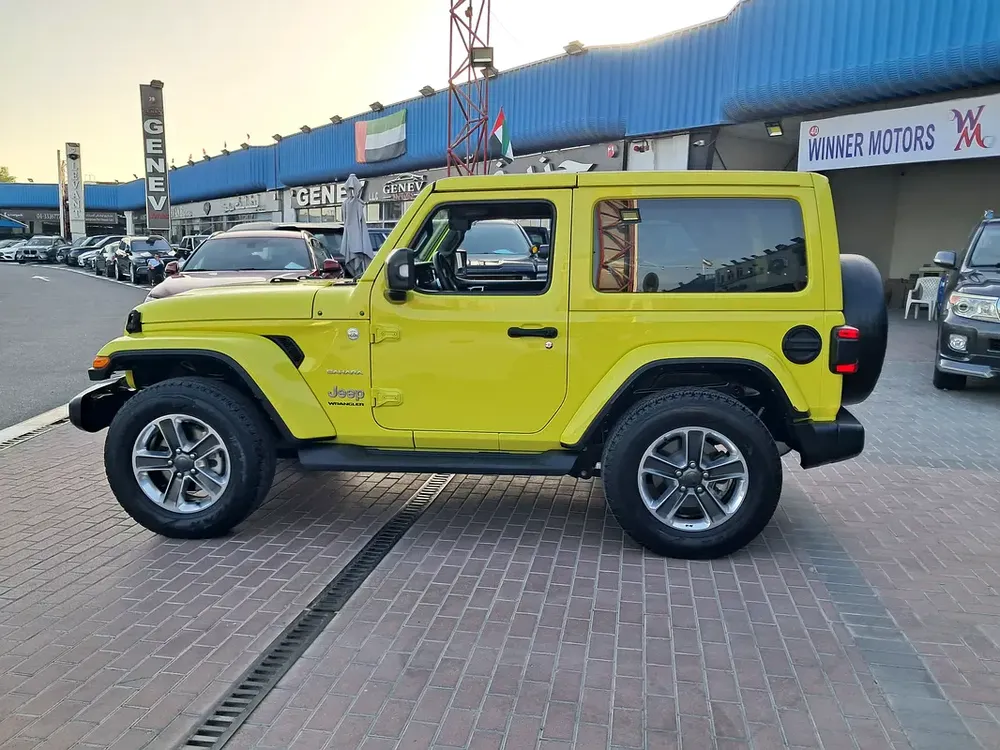 2022 Jeep Wrangler Sahara - GCC Specs - Excellent Condition Original Paint  Service History Company - Image 8