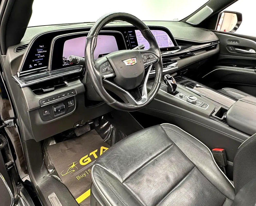 2022 Cadillac Escalade Sport, 1 Year Warranty Unlimited Km, Cadillac Full Service History, GCC - Image 9