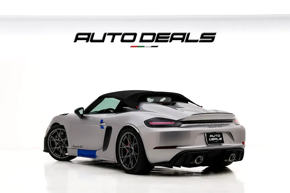 2025 Porsche 718 Spyder Weissach RS | Brand New | Under Warranty | Best in Class | 4.0L F6 - Image 4