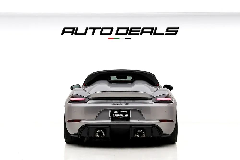 2025 Porsche 718 Spyder Weissach RS | Brand New | Under Warranty | Best in Class | 4.0L F6 - Image 5