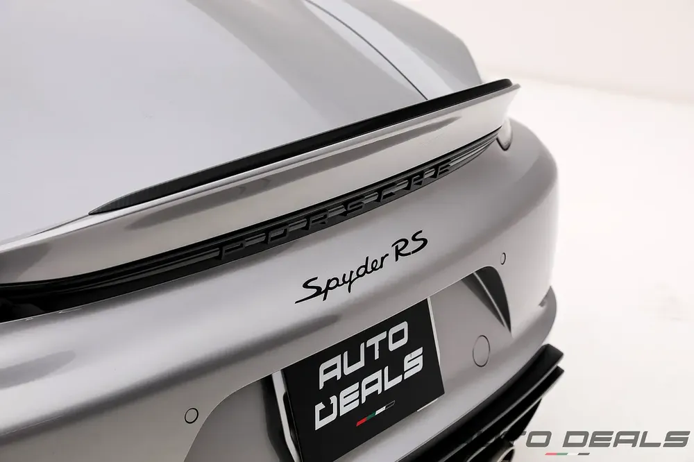 2025 Porsche 718 Spyder Weissach RS | Brand New | Under Warranty | Best in Class | 4.0L F6 - Image 9