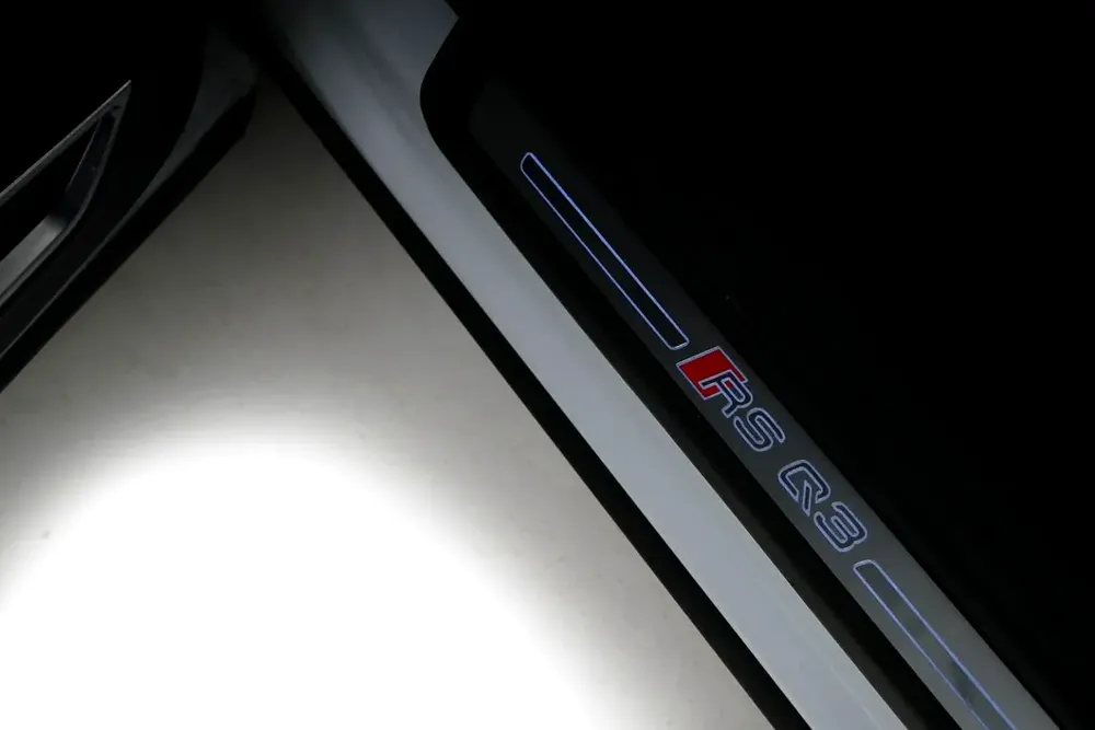 Audi RSQ3 Sportback-Premium Leather Interior-Red Interior Inserts-Honeycomb Stitching - Image 15