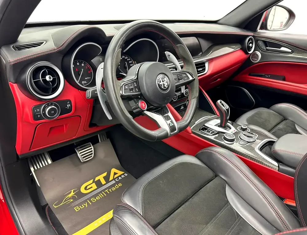 2020 Alfa Romeo Stelvio Quadrifoglio, Nov/2026 Alfa Romeo Warranty + Service Contract, FSH, GCC - Image 9