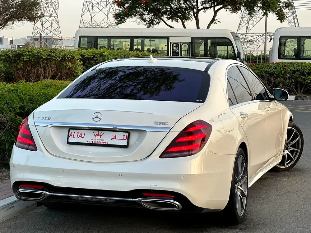 MERCEDES-BENZ S450 2018 GCC FULL OPTION NO ACCIDENTS NO PAINT - Image 4