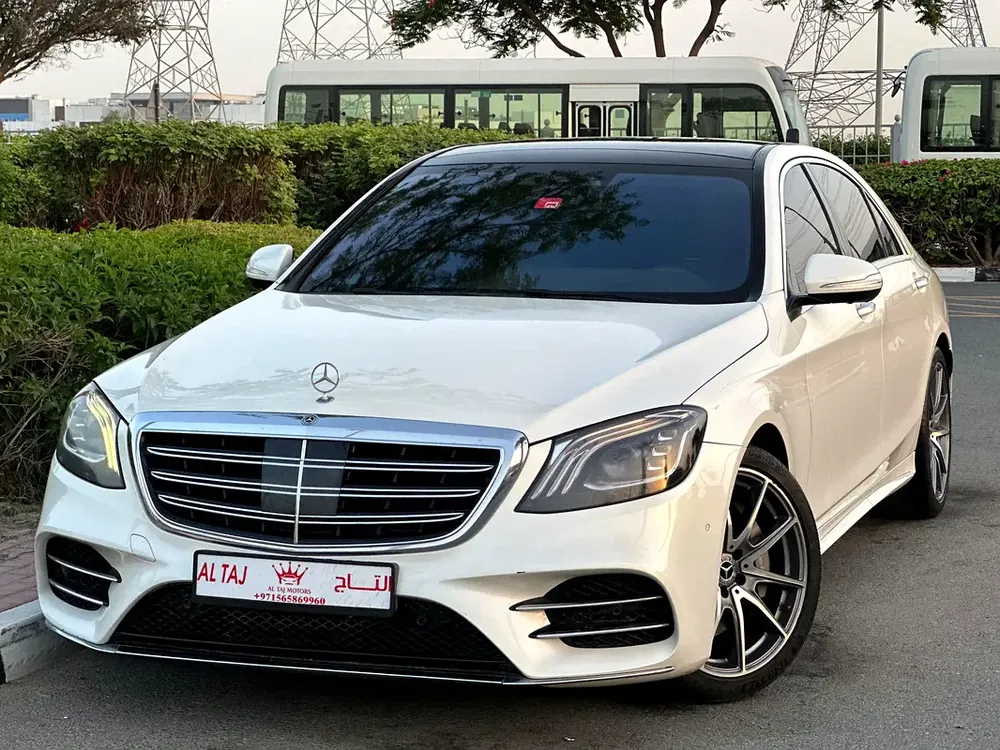 MERCEDES-BENZ S450 2018 GCC FULL OPTION NO ACCIDENTS NO PAINT - Image 6