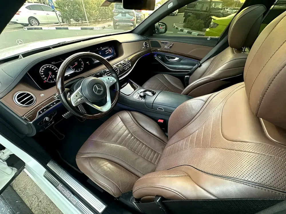 MERCEDES-BENZ S450 2018 GCC FULL OPTION NO ACCIDENTS NO PAINT - Image 9