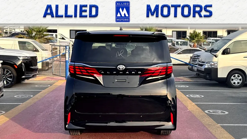 2024 (RIGHT HAND DRIVE) ALPHARD Z 2.5L 7-SEATS PETROL BRAND NEW 0Km FOR EXPORT ONLY - Image 5