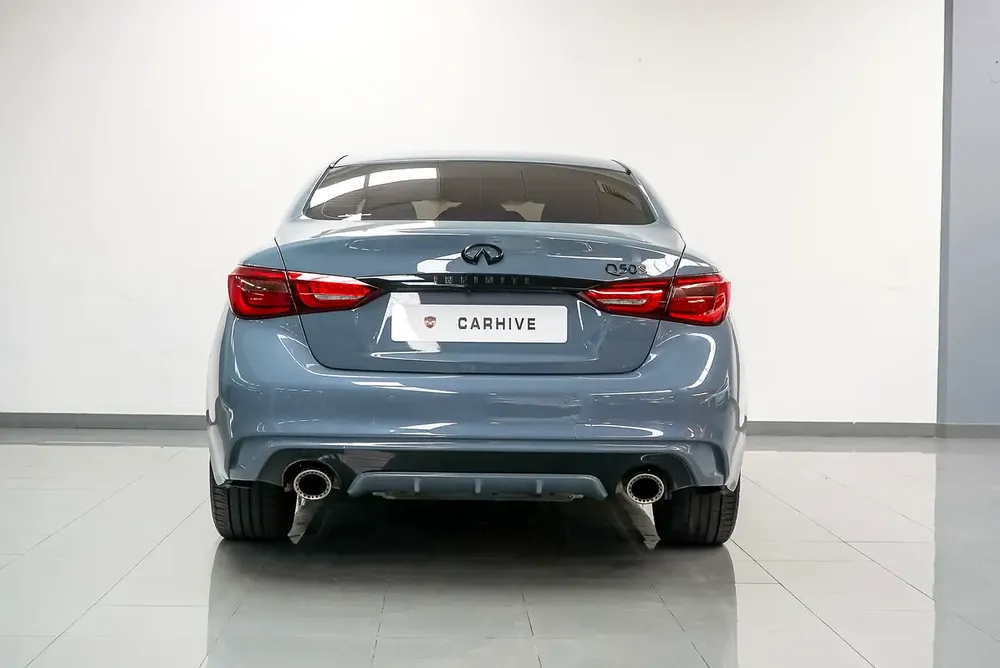 Aed 2,249/Month | Rare Machine | Infinity Q50 Red Sport 400hp | GCC | Original Paint | Warranty - Image 6