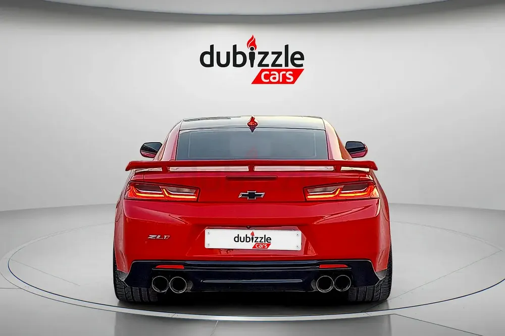 AED 2687/month | 2018 Chevrolet Camaro ZL1 | GCC Specs | Ref#441876 - Image 7