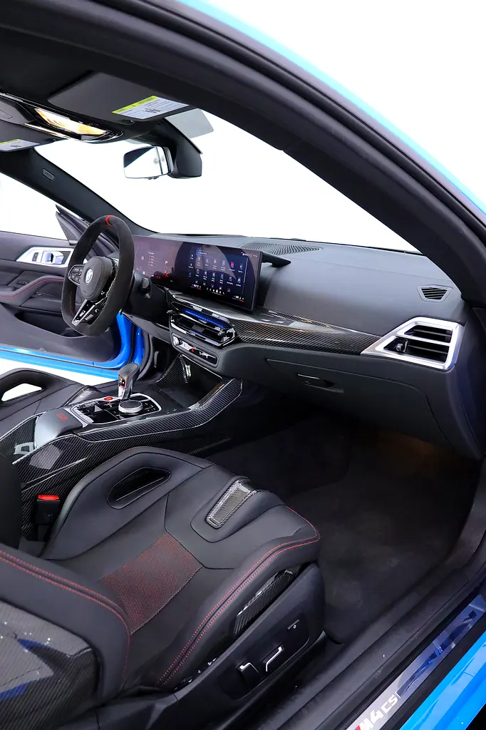 BMW M4 CS RIVERA BLUE + CARBON BUCKET SEATS + CARBON INTERIOR AND EXTERIOR + WARRANTY UPON REQUEST - Image 7