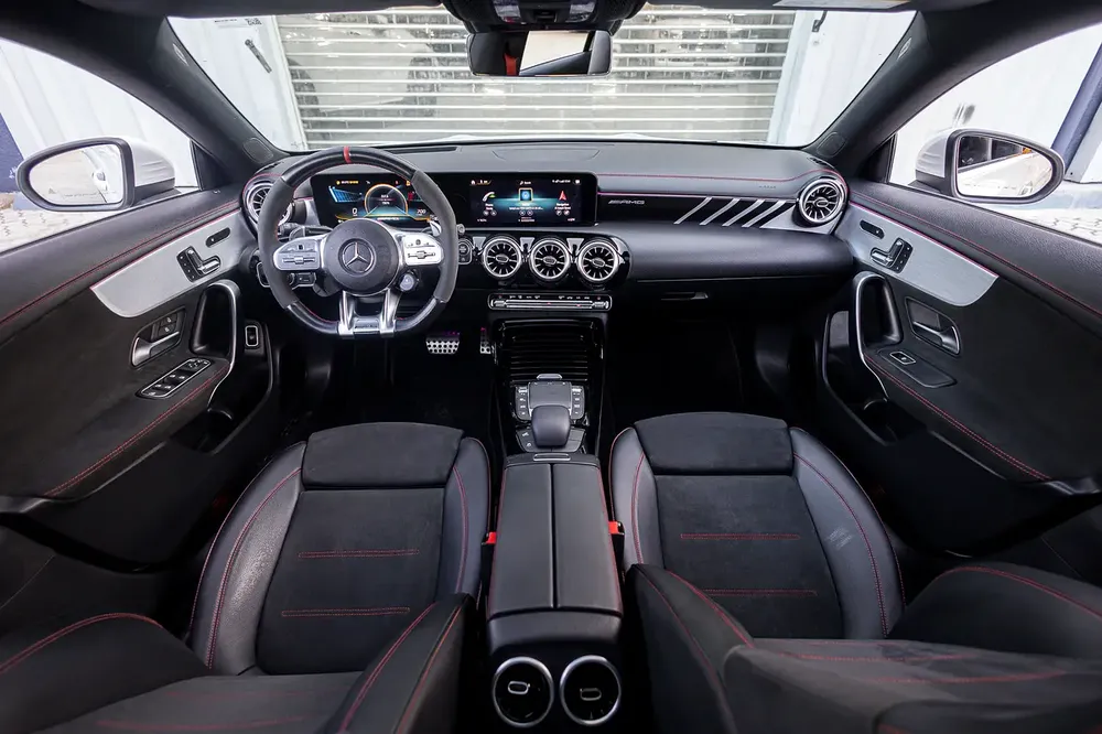 Mercedes-Benz CLA35 AMG 2022 GCC | Agency Warranty | Flexible D.P. - Image 12