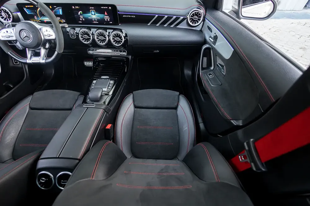 Mercedes-Benz CLA35 AMG 2022 GCC | Agency Warranty | Flexible D.P. - Image 14