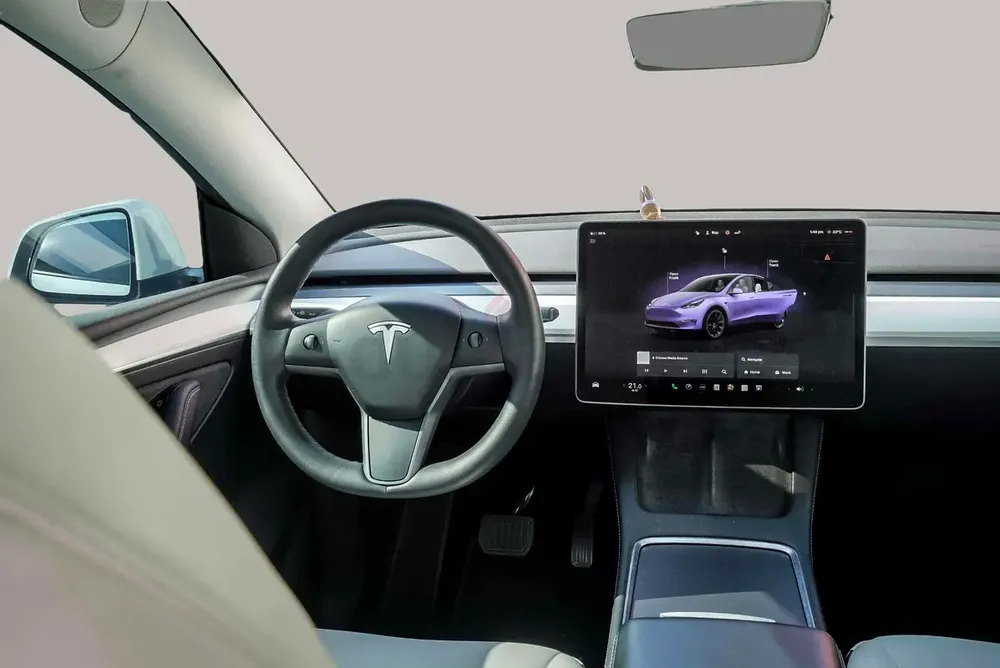 AED 1672/month | 2022 Tesla Model Y Long Range | GCC Specs | Ref#396734 - Image 12