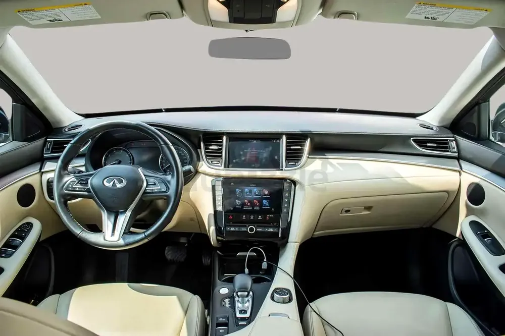 AED 1262/month | 2021 Infiniti QX50 Luxury | GCC Specs | Ref#379171 - Image 9