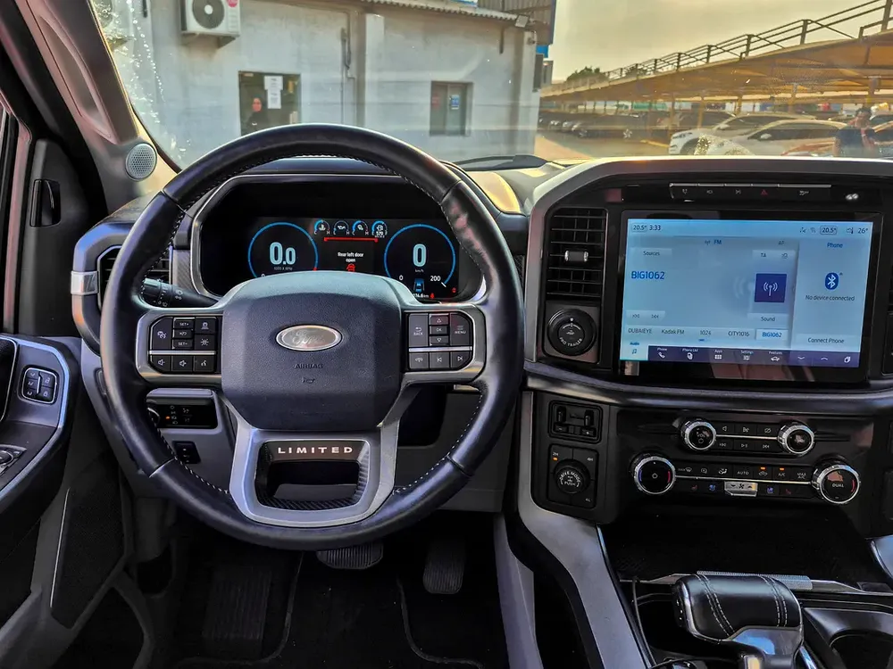 AED 3176/month | 2023 Ford F-Series Pickup Limited | GCC Specs | Ref#409476 - Image 9