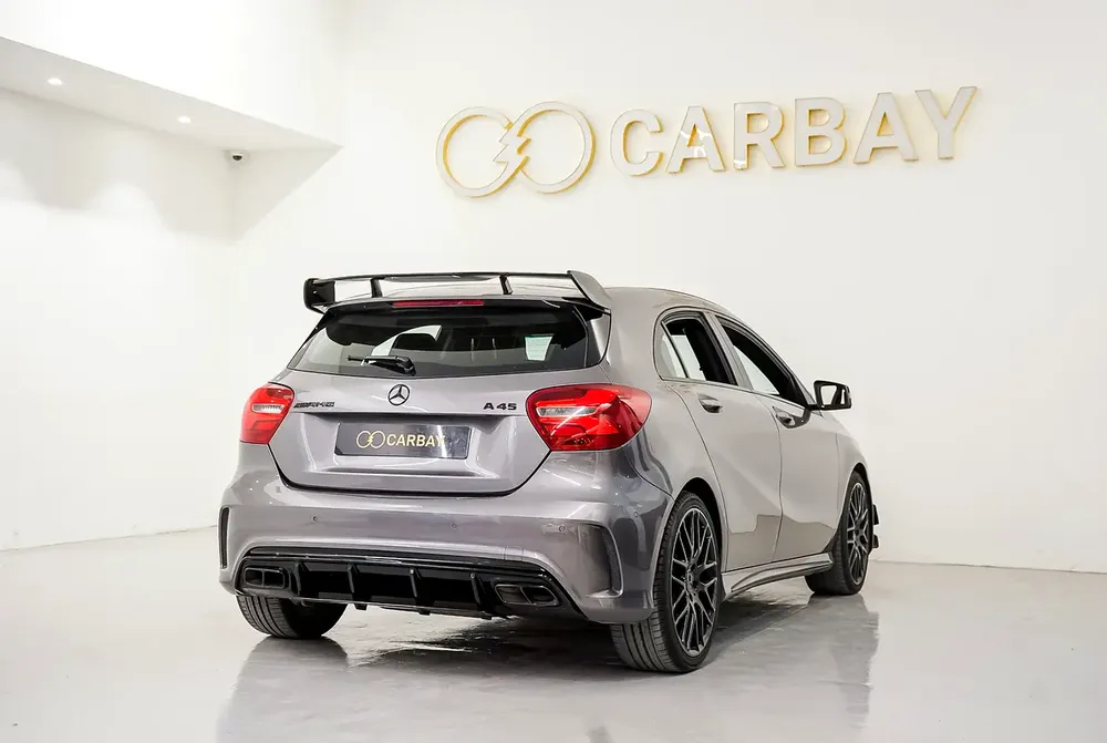 AED 1237 PM | MERCEDES BENZ A45 4MATIC AMG 2018 | PRISTINE CONDITION | 2 YEAR WARRANTY - Image 5