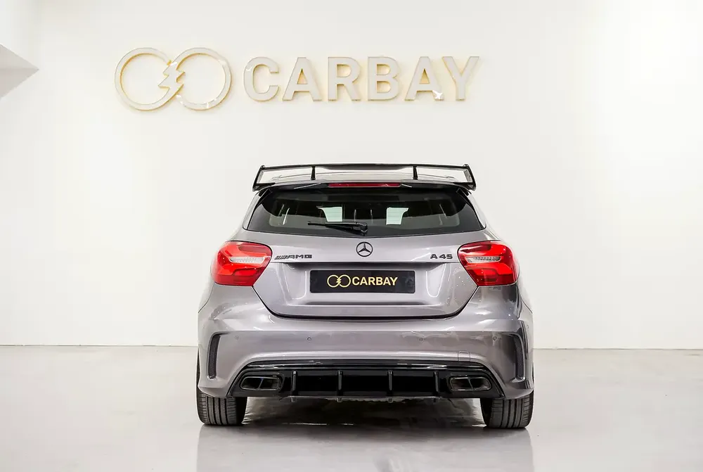 AED 1237 PM | MERCEDES BENZ A45 4MATIC AMG 2018 | PRISTINE CONDITION | 2 YEAR WARRANTY - Image 6