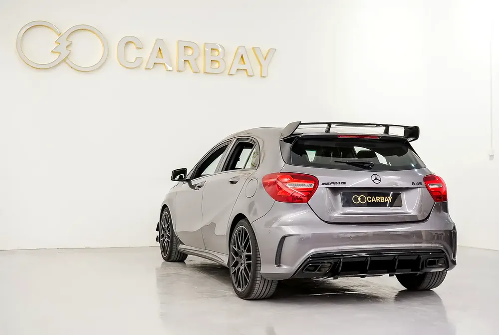 AED 1237 PM | MERCEDES BENZ A45 4MATIC AMG 2018 | PRISTINE CONDITION | 2 YEAR WARRANTY - Image 7