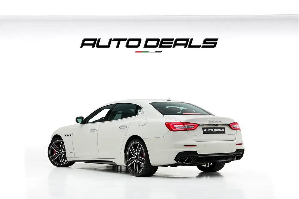 2020 Maserati Quattroporte GTS GranSport | GCC | Service Contract | Smooth Condition | Twin-Turbo V8 - Image 4