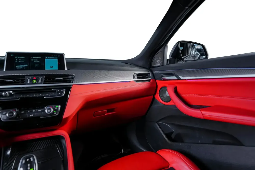 BMW X2 M35i M Sport-GCC-BMW service history available-M Sport seats-warranty available - Image 11