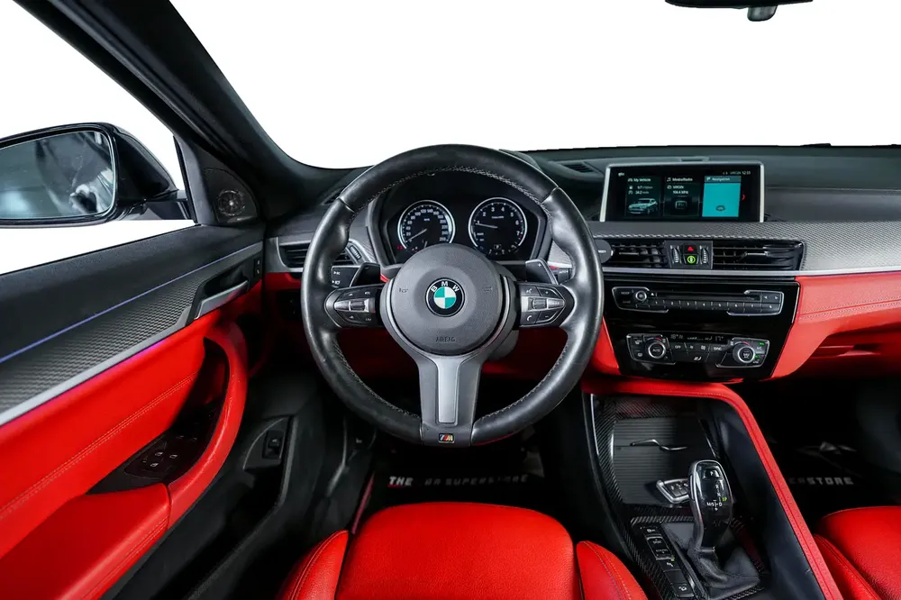 BMW X2 M35i M Sport-GCC-BMW service history available-M Sport seats-warranty available - Image 13