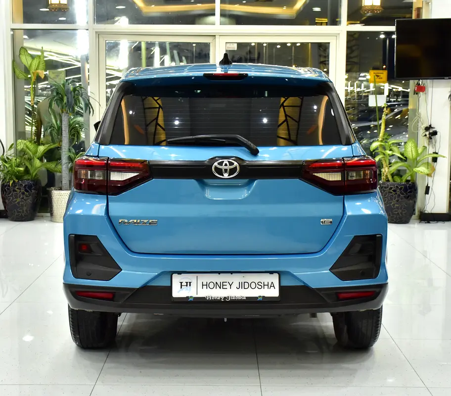 AED 783 EMi at 0% DP | Toyota Raize E ( 2023 Model ) in Blue Color GCC Specs - Image 5