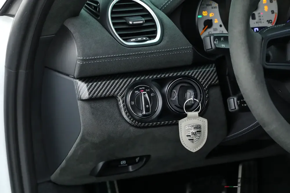 2023 Porsche 718 Cayman GT4 RS Weissach | GCC | Warranty | Extremely Low Mileage | Air Intake Design - Image 16