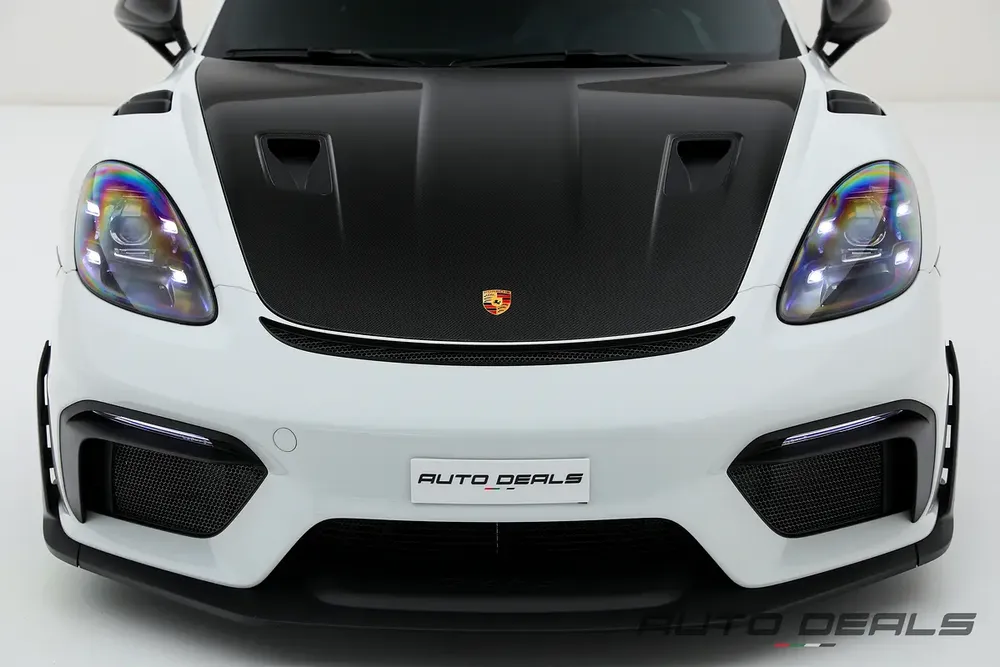 2023 Porsche 718 Cayman GT4 RS Weissach | GCC | Warranty | Extremely Low Mileage | Air Intake Design - Image 7