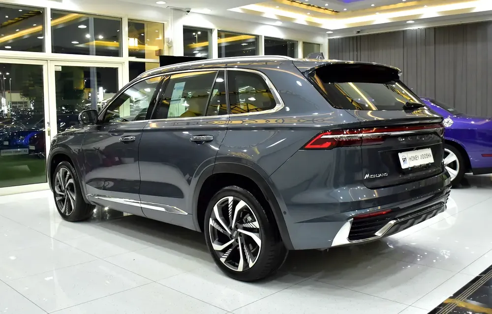 AED 1,570 EMi for 5Yrs | Geely Monjaro 4WD ( 2025 Model ) in Grey Color GCC Specs - Image 7