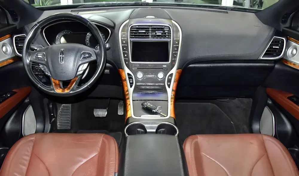 EXCELLENT DEAL for our Lincoln MKX 2.7 ECOBoost AWD ( 2016 Model ) in Beige Color GCC Specs - Image 11