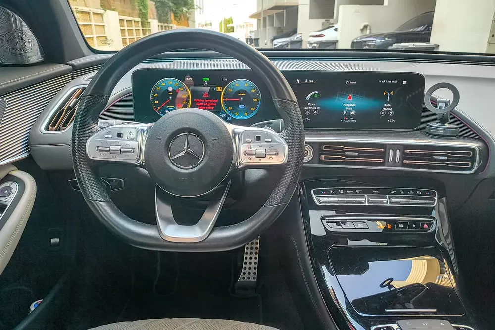 AED 2918/month | 2023 Mercedes-Benz EQC 400 4Matic | GCC Specs | Ref#402982 - Image 9