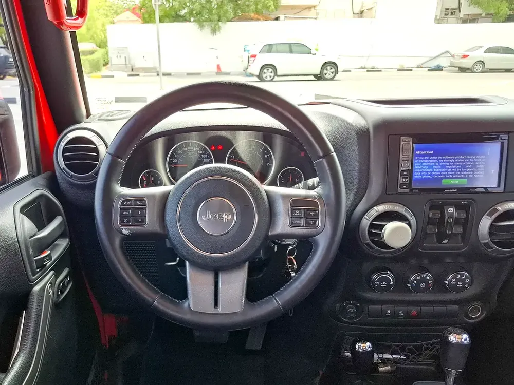 AED 1445/month | 2017 Jeep Wrangler Unlimited  | GCC Specs | Ref#458317 - Image 10