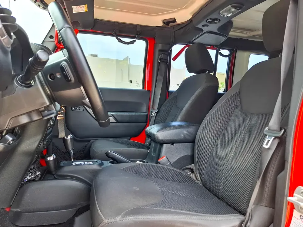 AED 1445/month | 2017 Jeep Wrangler Unlimited  | GCC Specs | Ref#458317 - Image 11