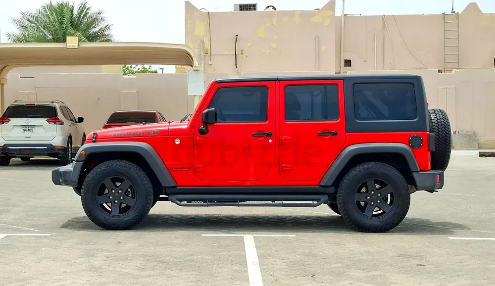 AED 1445/month | 2017 Jeep Wrangler Unlimited  | GCC Specs | Ref#458317 - Image 5