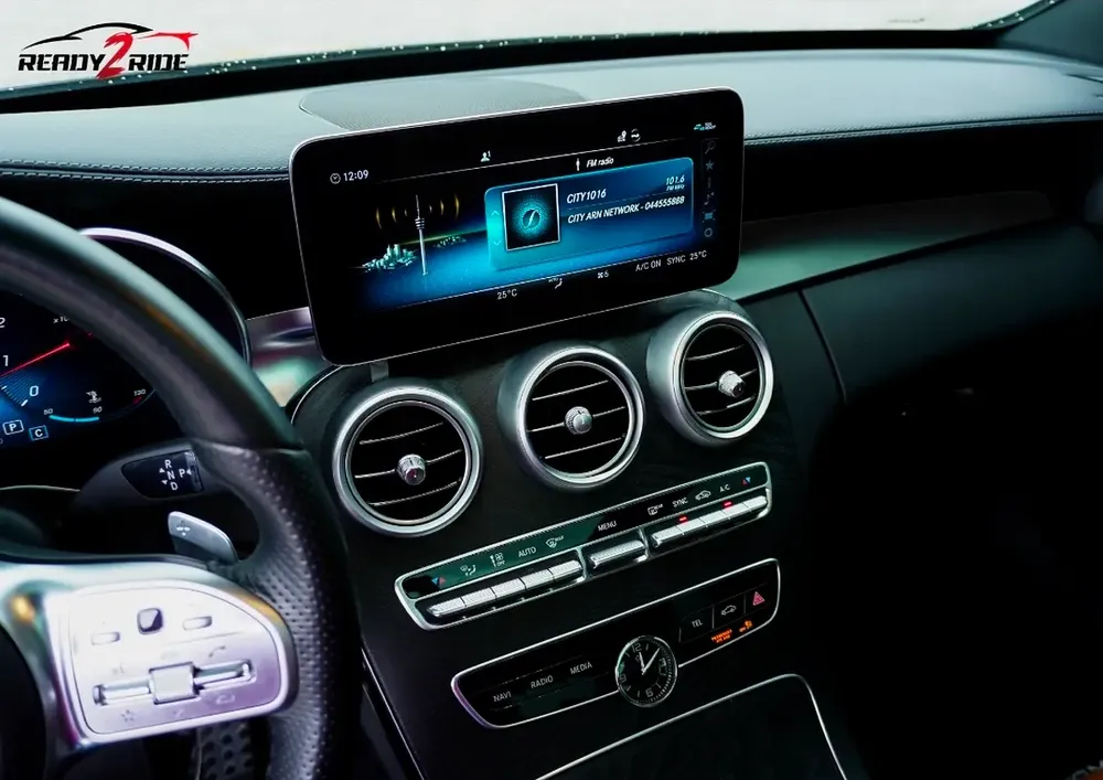Low Mileage 2020 Mercedes C200 AMG GCC # Top Range - Image 14
