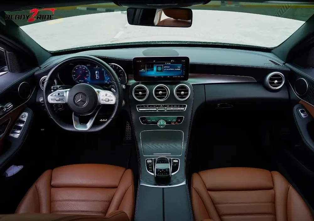 Low Mileage 2020 Mercedes C200 AMG GCC # Top Range - Image 16