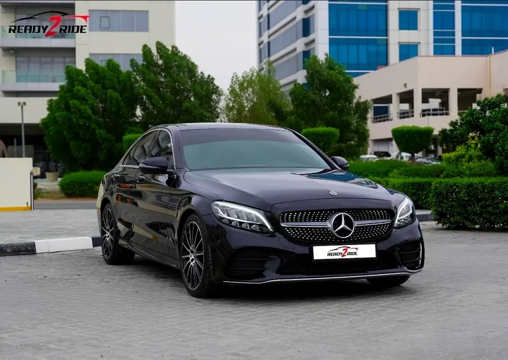 Low Mileage 2020 Mercedes C200 AMG GCC # Top Range - Image 6