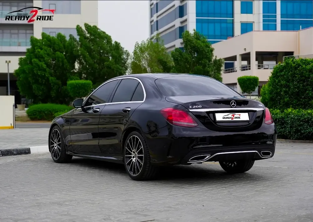 Low Mileage 2020 Mercedes C200 AMG GCC # Top Range - Image 8