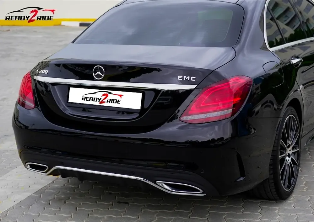 Low Mileage 2020 Mercedes C200 AMG GCC # Top Range - Image 9
