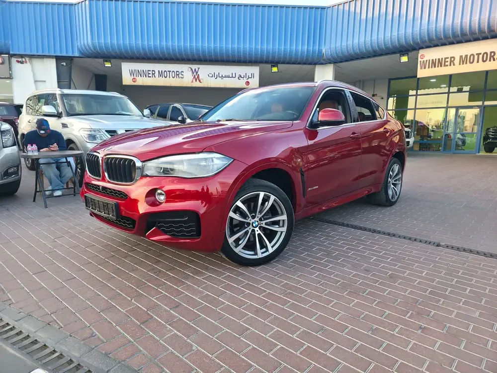 BMW X6 XDrive 3.5 M-Kit Twin Power Turbo Full Option Gcc Single Owner Original Paint Well Maintaind - Image 4