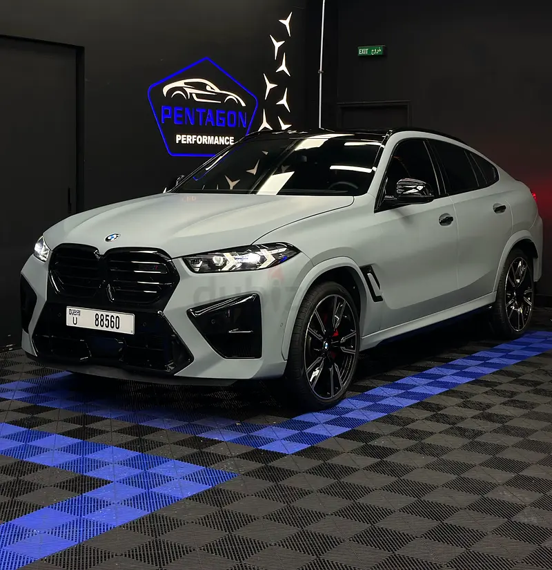 BMW X6 xDrive40i M Sport 2024 | GCC | X6M Kit | Full PPF | 28K KM - Image 16